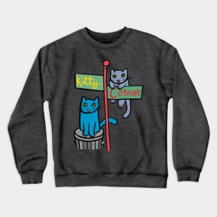 Kitty Corner Crewneck Sweatshirt